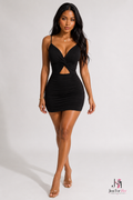 LunaCurve Backless Bodycon Dress